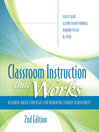 Classroom Instruction That Works Research-Based Strategies for Increasing Student Achievement 2 by Ceri B. Dean eBook